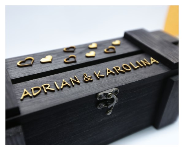 skrzynka drewniana na wino